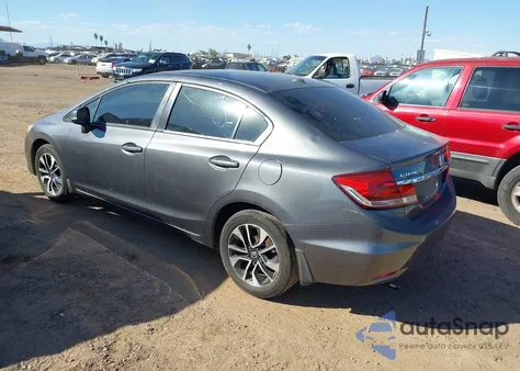 2013 Honda Civic Ex-L из США, поврежденный, VIN 19XFB2F97DE008809